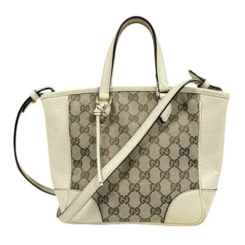 Gucci GG canvas shoulder bag Beige Cream